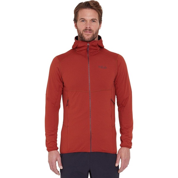 ラブ メンズ アウター ジャケット・ブルゾン フーデッドジャケット Rab Evolute Hooded Jacket - Men Tuscan Red レッド