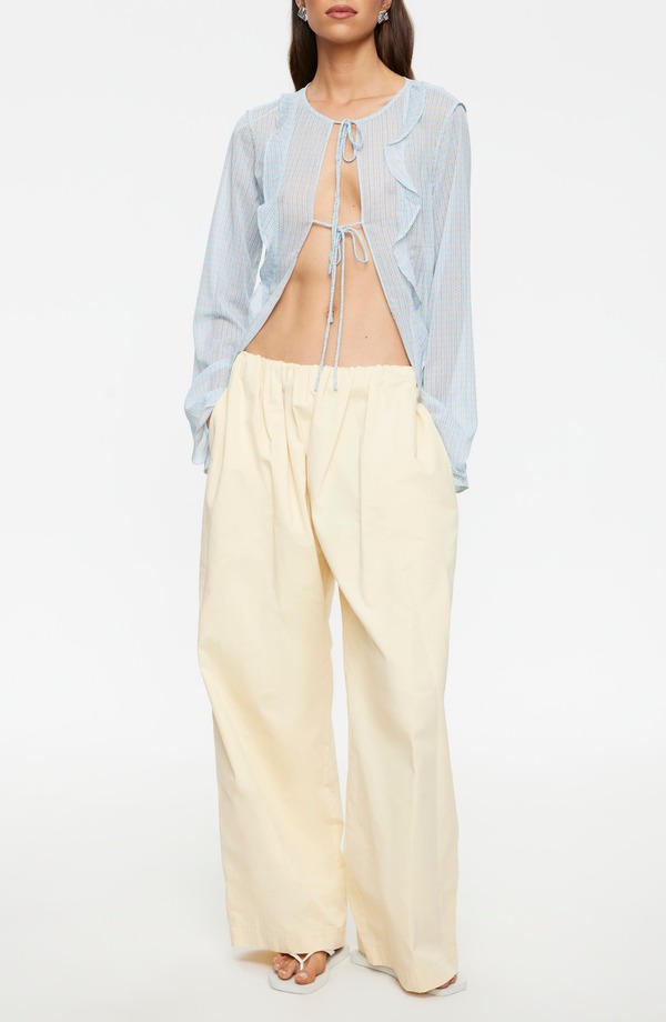 ライオネス レディース ボトムス レギンス ワイドレッグ パンツ LIONESS Tidekiss Wide Leg Pants LEMONTINI｜ReVida 店