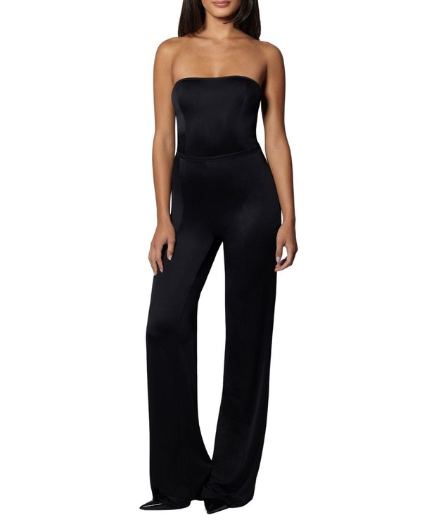 キキデモントパーネス レディース トップス シャツ ボディースーツ Kiki de Montparnasse Liquid Contour Bodysuit Black ブラック|ReVida 店