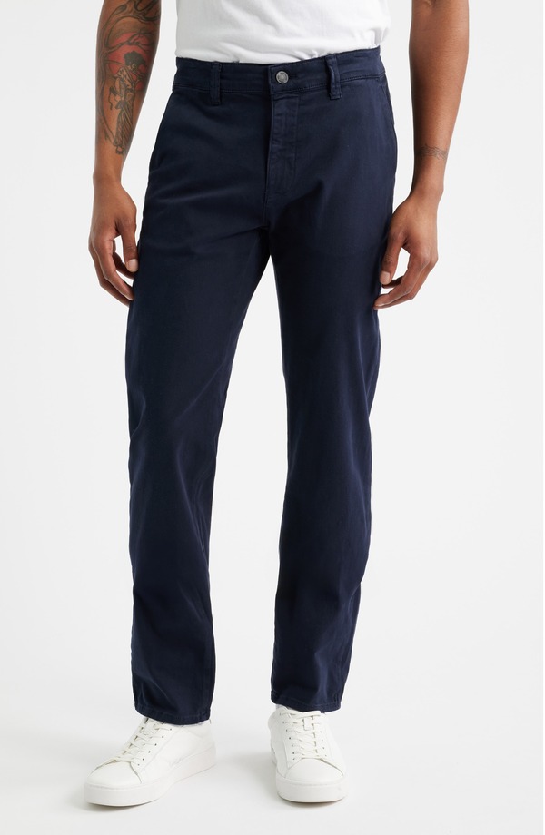 マーヴィ ジーンズ メンズ ボトムス カジュアルパンツ ストレートール Mavi Jeans Milton Slim Straight Leg Chinos (Big Regular Tall) DARK NAVY CASUAL TWILL ネイビー｜ReVida 店