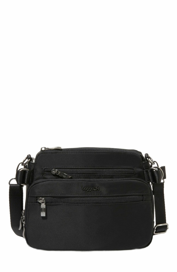 バッガリーニ レディース バッグ baggallini Marais Crossbody Bag Black Twill ブラック|ReVida 店