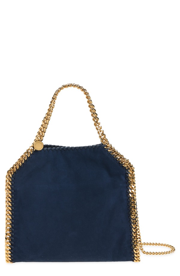 【送料無料】 ステラマッカートニー レディース ハンドバッグ バッグ Mini Falabella Faux Suede Crossbody Bag NAVY｜ReVida 店