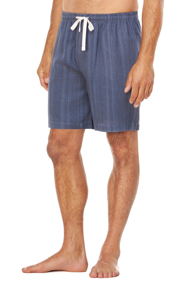 マジェスティック メンズ ボトムス ハーフパンツ・ショーツ ショートパンツ Majestic International Summer Woven Lounge Shorts CHAMBRAY｜ReVida 店