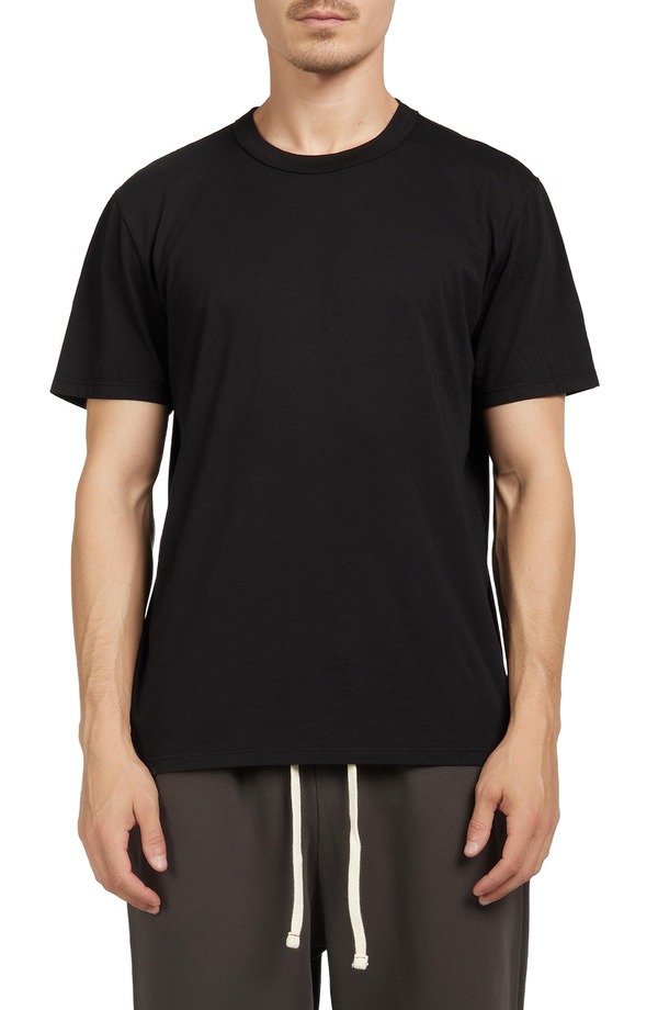 レス ティエン レディース トップス シャツ Les Tien Lightweight Binded Neck Tee Jet Black ブラック|ReVida 店