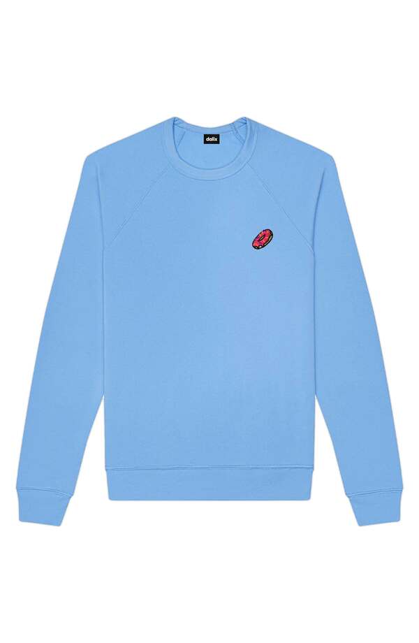 ダリックス メンズ アウター パーカー・スウェット シャツ フリース Dalix Donut Fleece Sweatshirt Carolina Blue ブルー|ReVida 店