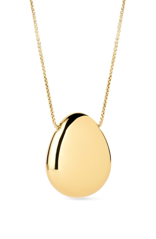 アナルイサ レディース アクセサリー ネックレス・チョーカー レース Ana Luisa Large Pebble Pendant Necklace GOLD ゴールド｜ReVida 店