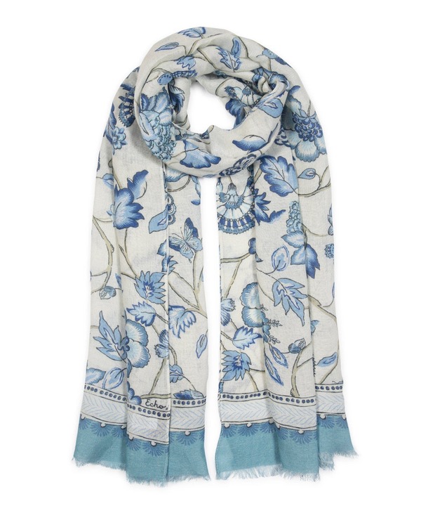 エコー レディース アクセサリー マフラー・ストール・スカーフ Echo Tree Of Life Wrap Chambray｜ReVida 店