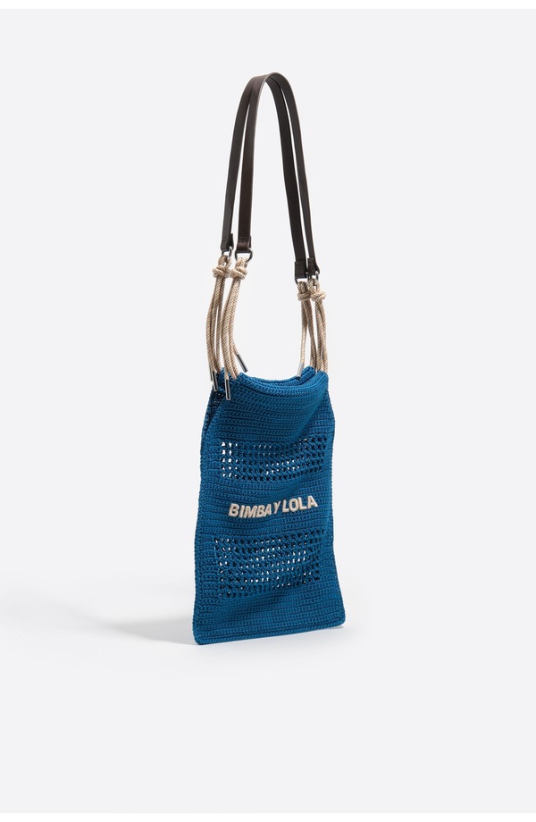 ビンバイローラ レディース バッグ Bimba y Lola Crochet Market Bag BLUE ブルー｜ReVida 店 44,880円