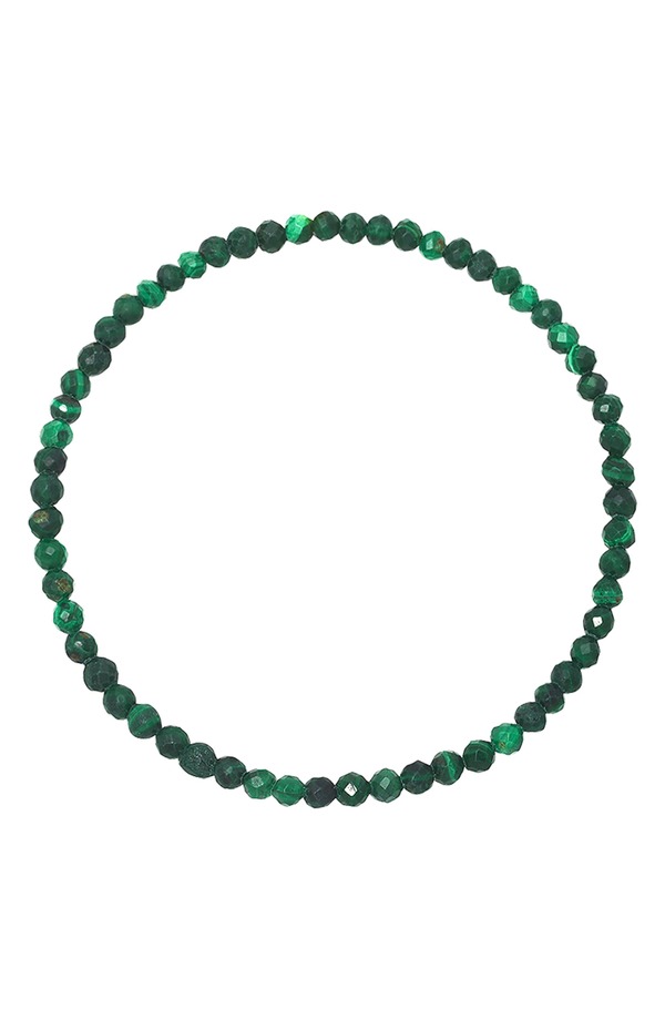 ゾエレフ レディース アクセサリー ブレスレット・バングル・アンクレット Zoe Lev Malachite Stretch Beaded Bracelet MALACHITE｜ReVida 店