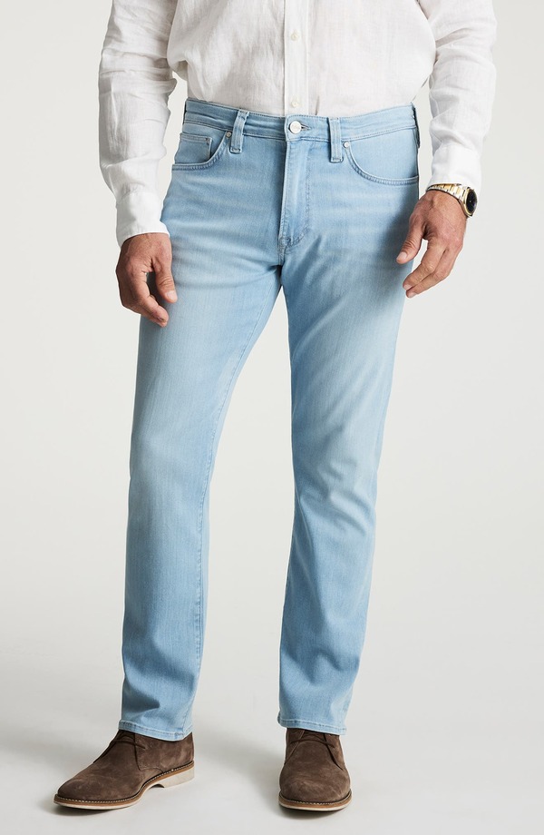 34ヘリテージ メンズ ボトムス デニムパンツ ストレート ジーンズ 34 Heritage Courage Straight Leg Jeans BLEACHED URBAN|ReVida 店