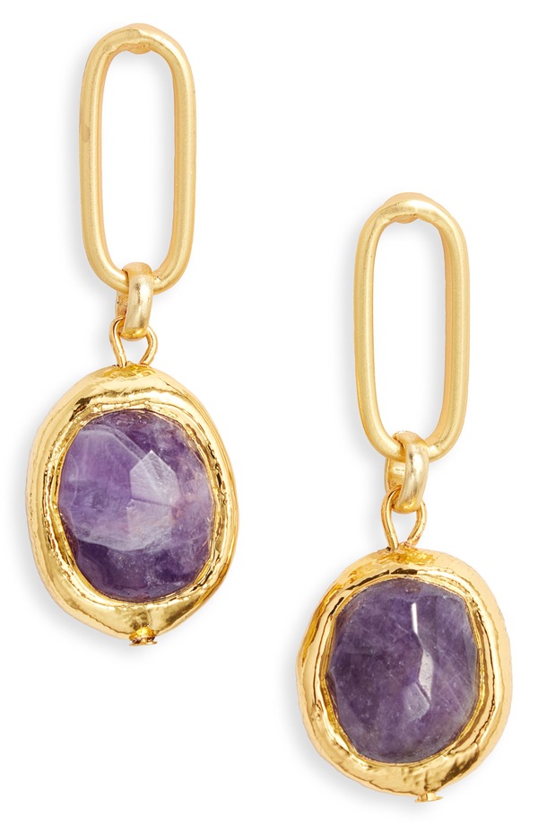 カリーンサルタン レディース アクセサリー ピアス・イヤリング Karine Sultan Crystal Drop Earrings GOLD ゴールド｜ReVida 店