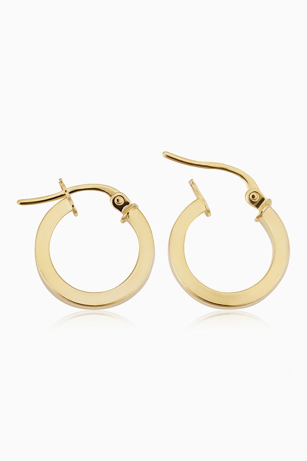 オラディナ レディース アクセサリー ピアス・イヤリング ミニ Oradina 14K Yellow Gold Little Darlings Mini Hoops 14K Yellow Gold イエロー｜ReVida 店
