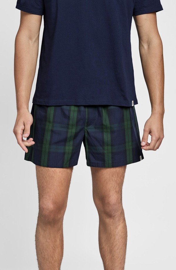 スリーピージョンズ メンズ ボトムス ハーフパンツ・ショーツ Sleepy Jones Gus Boxer Blackwatch｜ReVida 店