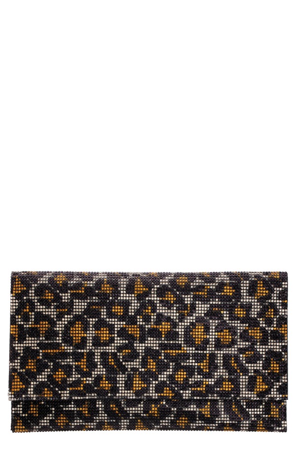 ニナ レディース バッグ Nina Kimora Clutch GOLD LEOPARD ゴールド｜ReVida 店