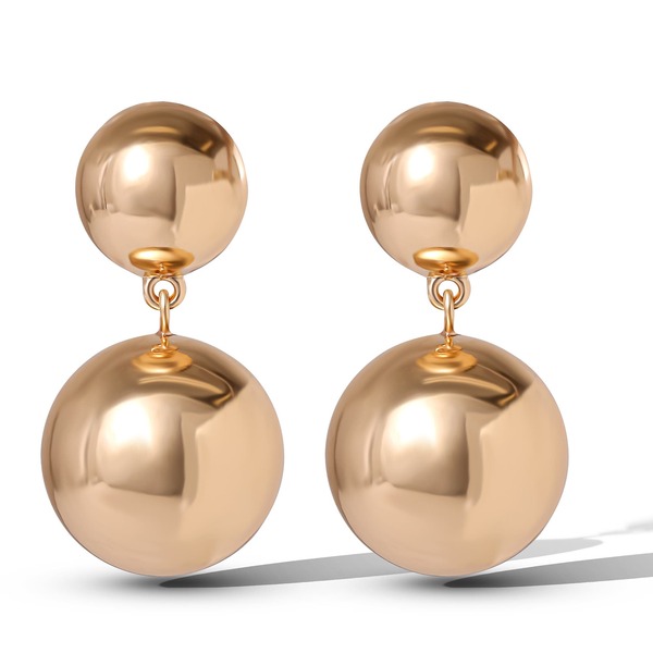 ジェシカシンプソン レディース アクセサリー ピアス・イヤリング Jessica Simpson Double Ball Drop Earrings Gold ゴールド｜ReVida 店