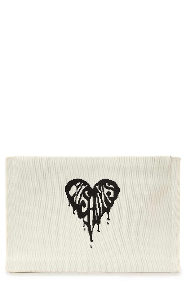 オールセインツ レディース バッグ AllSaints Izzy Heart Clutch WHITE ホワイト|ReVida 店