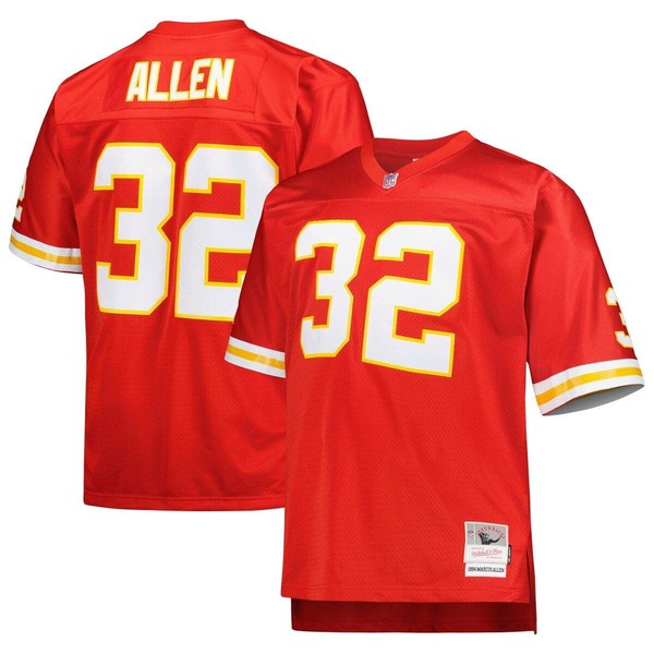 ミッチェル\u0026ネス メンズ トップス シャツ トール ジャージー Men Mitchell \u0026 Ness Marcus Allen Red Kansas City Chiefs Big \u0026 Tall 1994 Retired Playereplica Jersey Red レッド