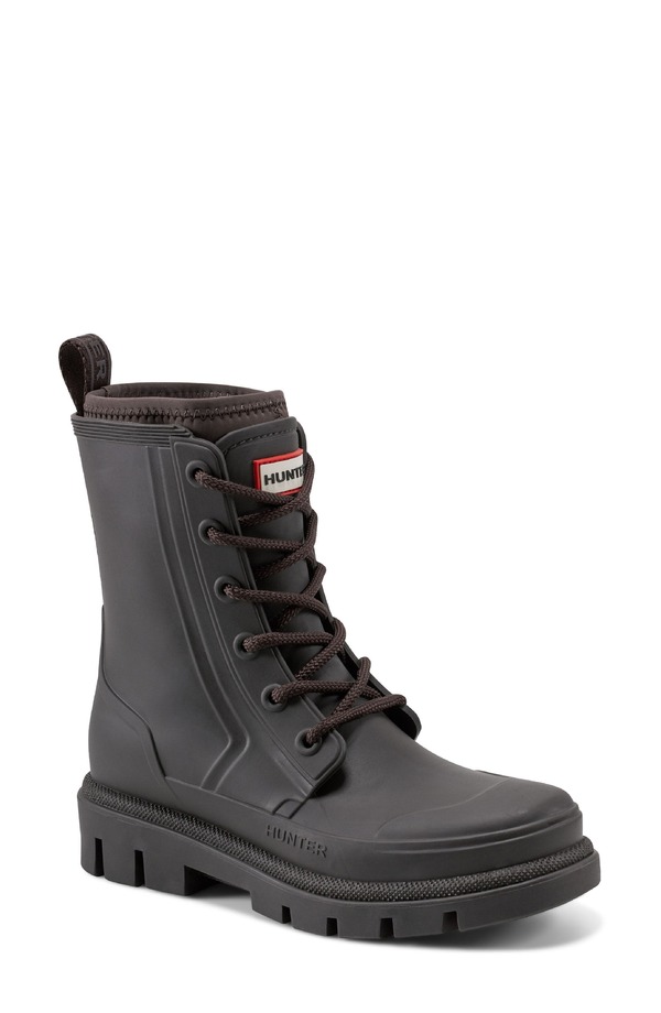 ハンター レディース シューズ ブーツ・レインブーツ Hunter Diana Waterproof Rainboot Dark Brown ブラウン