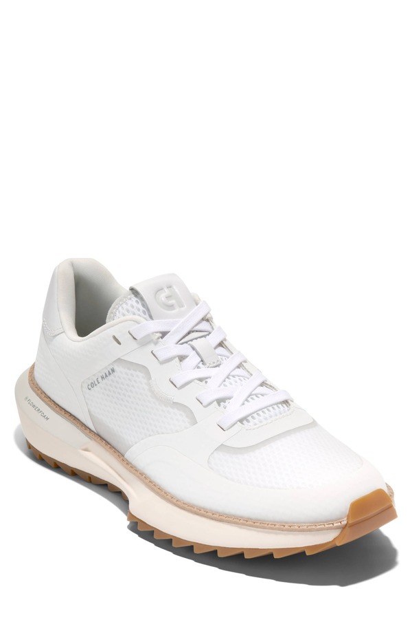 コールハーン メンズ シューズ スニーカー Cole Haan GrandPro Ashland II Golf Sneaker Optic White / Glacier Gray ホワイト