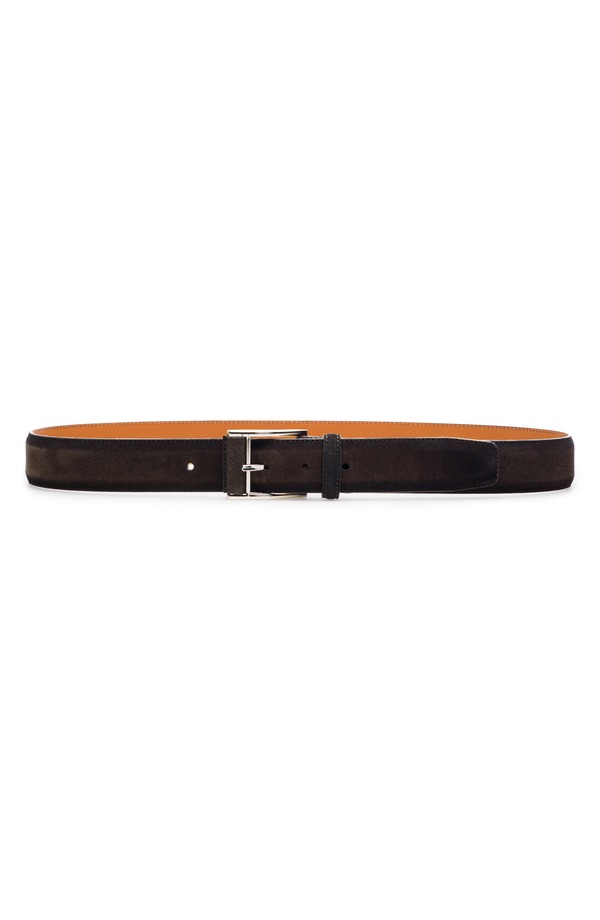 マグナーニ メンズ アクセサリー ベルト スエード Magnanni Velaz Suede Belt Brown Suede ブラウン｜ReVida 店