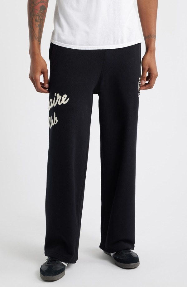 ビリオネアボーイズクラブ メンズ ボトムス カジュアルパンツ スウェットパンツ Billionaire Boys ClubB Helmet Sweatpants Black ブラック