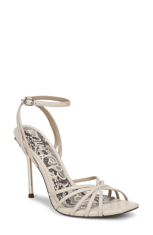 サムエデルマン レディース シューズ 踵 サンダル アンクル Sam Edelman Lili Ankle Strap Sandal Modern Ivory 象牙色