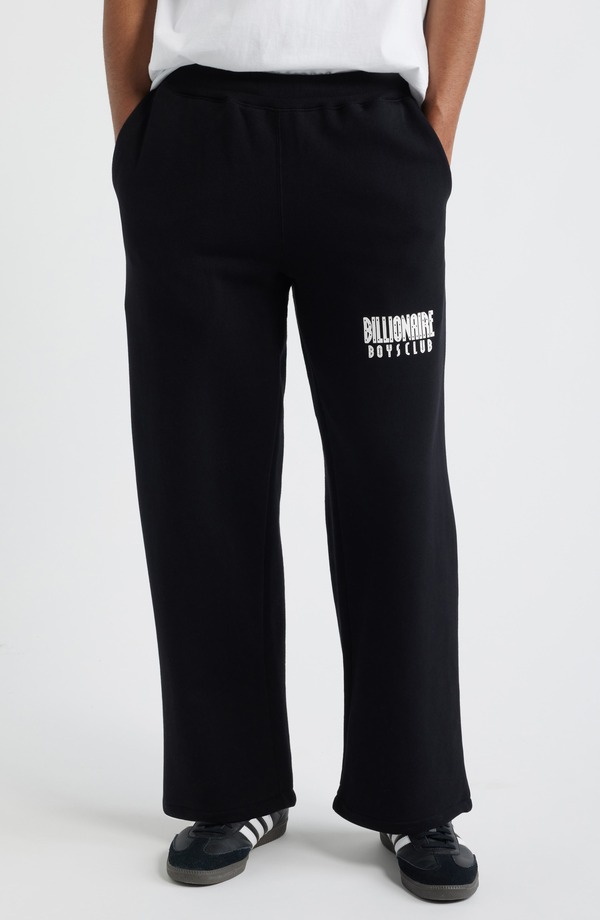 ビリオネアボーイズクラブ メンズ ボトムス カジュアルパンツ スウェットパンツ ロゴ Billionaire Boys Club Logo Detail Sweatpants Black ブラック