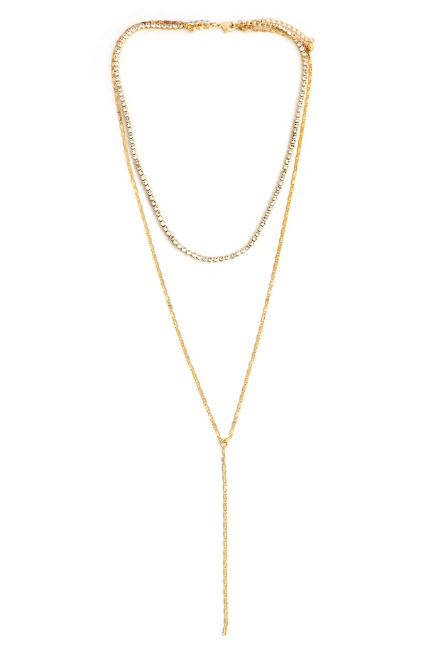 パナセラ レディース アクセサリー ネックレス・チョーカー レース Panacea Laye red Y Necklace GOLD ゴールド｜ReVida 店