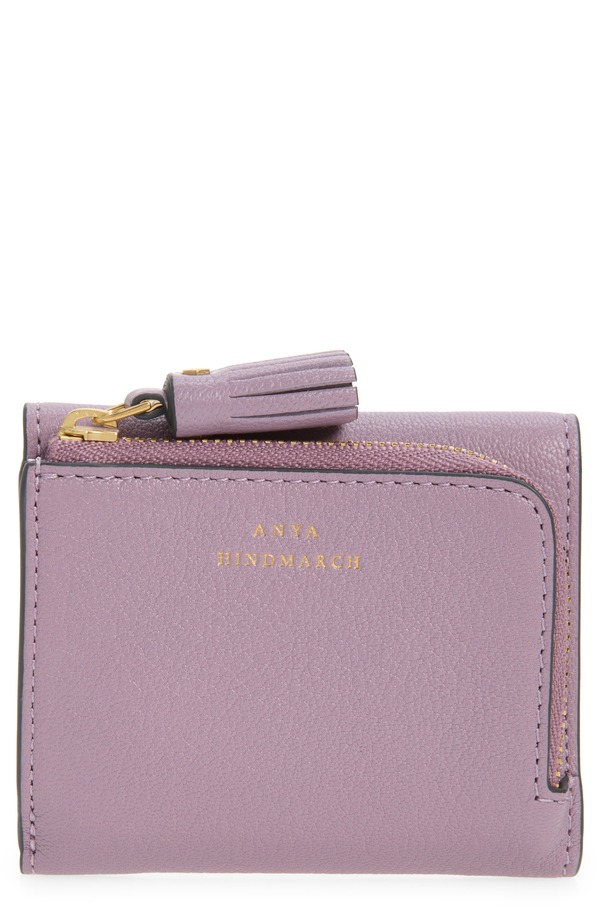 アニヤハインドマーチ レディース バッグ ミニ Anya Hindmarch Mini Peeping Eyes Trifold Wallet IRIS|ReVida 店