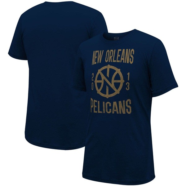 スタジアムエッセンシャルズ レディース トップス Tシャツ Unisex Stadium Essentials Navy New Orleans Pelicans Cityear T-Shirt Navy ネイビー｜ReVida 店
