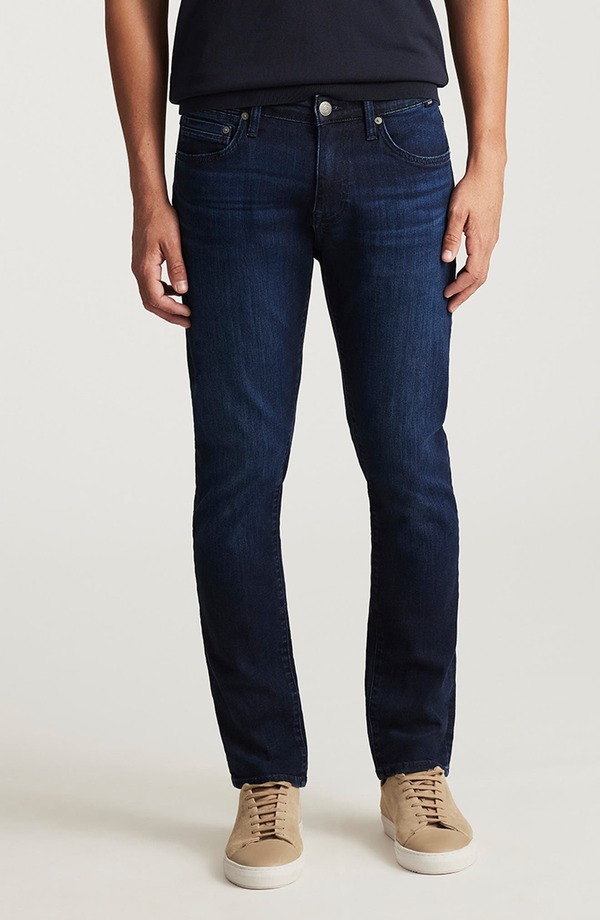 マーヴィ ジーンズ メンズ ボトムス デニムパンツ スリムフィット Mavi Jeans Jake Slim Fit Jeans DEEP BRUSHED WILLIAM｜ReVida 店
