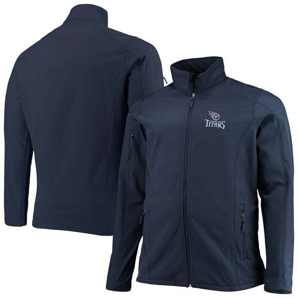 ダンブルック メンズ アウター ジャケット・ブルゾン トール Men's Dunbrooke Navy Tennessee Titans Big & Tall Sonoma Softshell Full-Zip Jacket (Tall) Navy ネイビー|ReVida 店