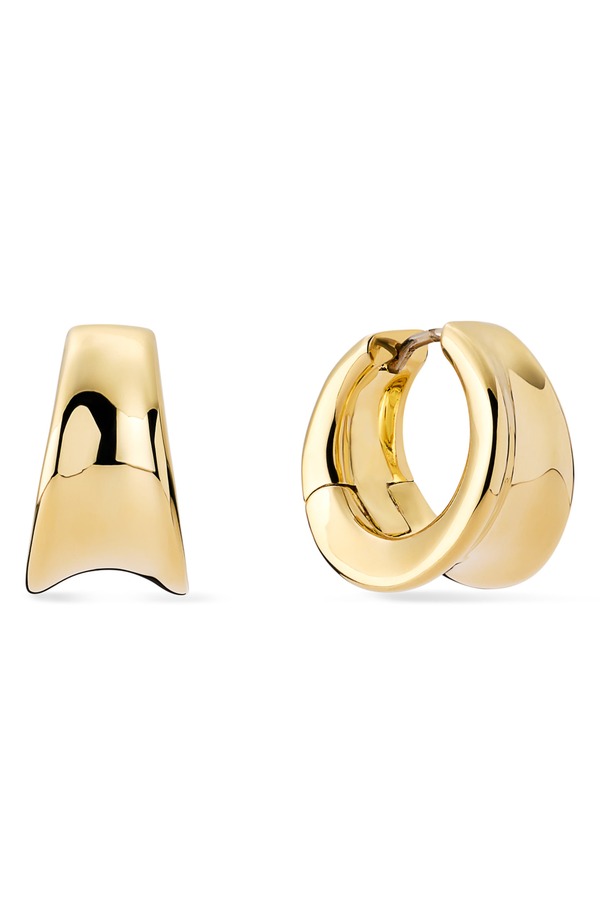 アナルイサ レディース アクセサリー ピアス・イヤリング Ana Luisa Wade Medium Hoop Earrings GOLD ゴールド|ReVida 店