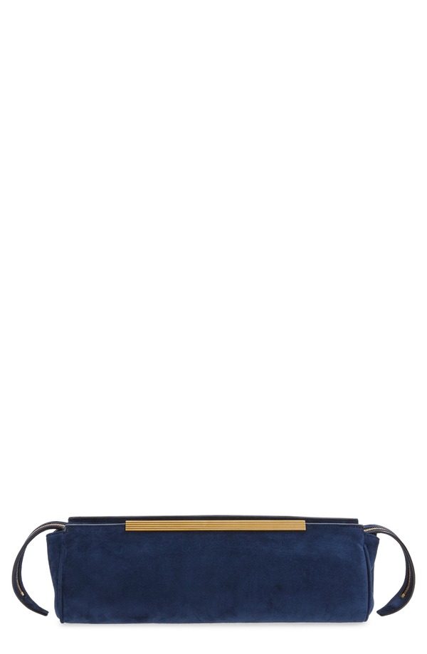 カイト レディース バッグ Khaite Donna Evening Clutch MIDNIGHT NAVY ネイビー｜ReVida 店