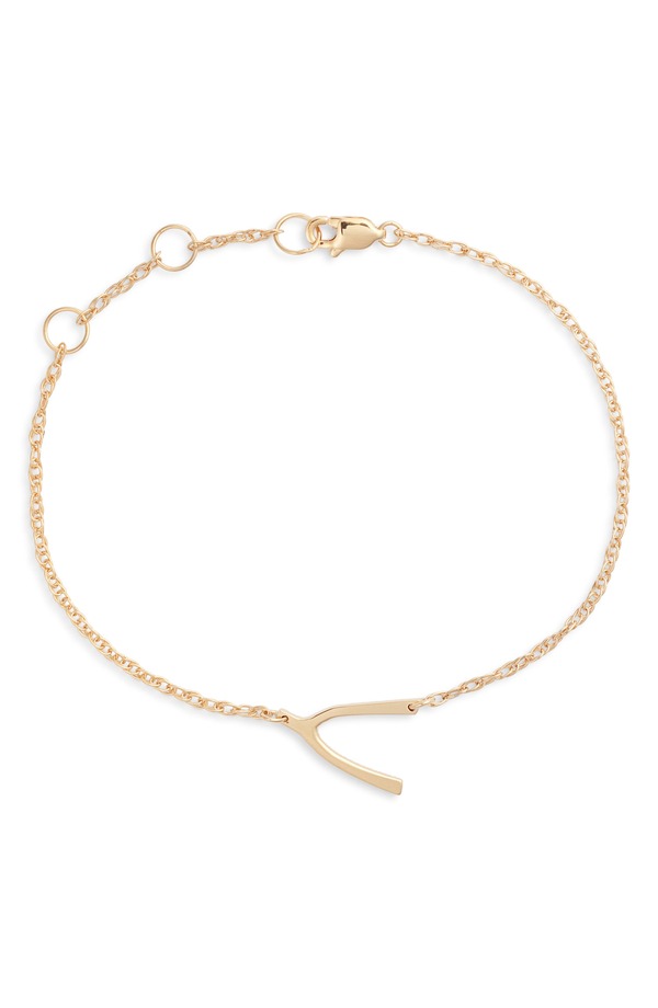 ジェニファーズーナー レディース アクセサリー ブレスレット・バングル・アンクレット Jennifer Zeuner Lily Wishbone Bracelet GOLD VERMEIL ゴールド|ReVida 店