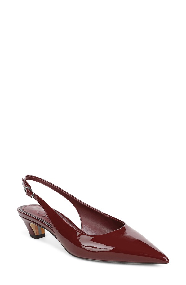 サムエデルマン レディース シューズ ヒール Sam Edelman Finch Slingback Pointed Toe Pump FRENCH MERLOT｜ReVida 店