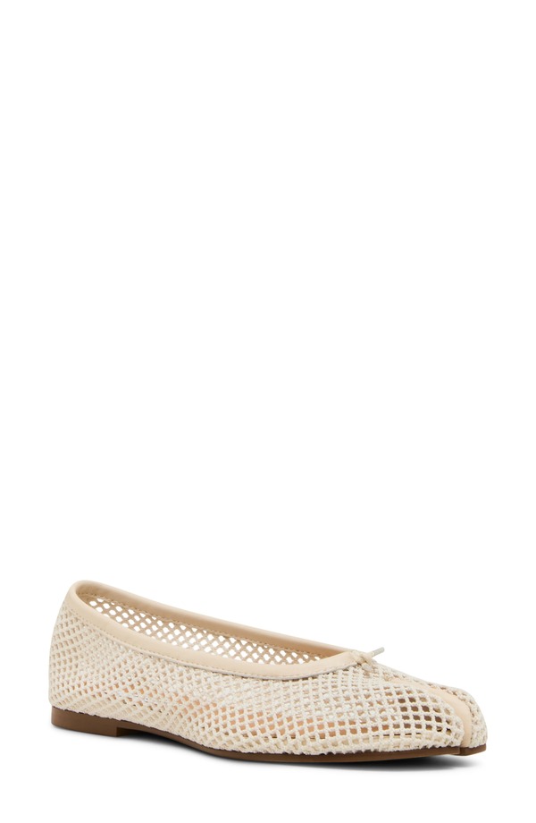 スティーブ マデン レディース シューズ パンプス Steve Madden Calico Splitoe Ballet Flat (Women) BONE｜ReVida 店