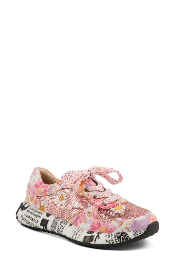 スプリングステップ レディース シューズ スニーカー L'Artiste by Spring Step Zingy Sneaker Pink Multi ピンク 33,020円