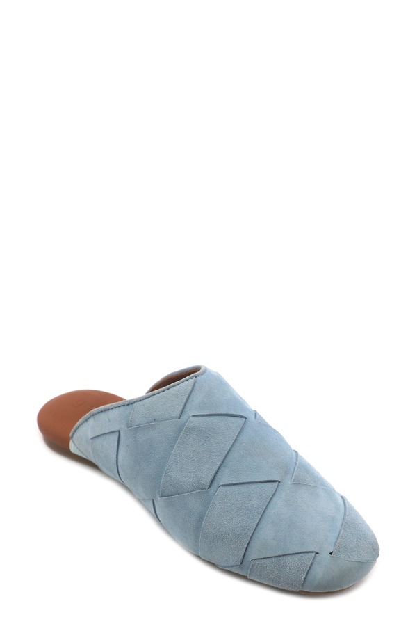 ジェントルソウルズ レディース シューズ パンプスエード Gentle Souls Westley Suede Mule Ashley Blue Suede 青み