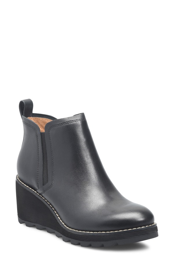 エスエフエフティ レディース シューズ ブーツ・レインブーツ Sfft Emma Wedge Boot Black ブラック｜ReVida 店