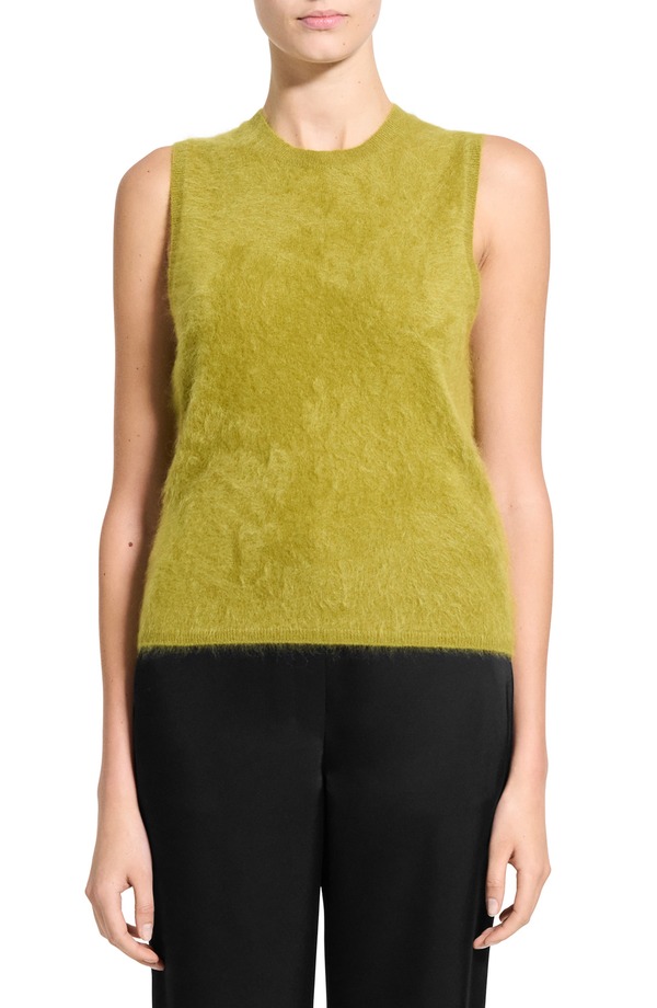セオリー レディース アウター パーカー・スウェット セーター ノースリーブ Theory Cashmere Sleevelessweater Dark Pear
