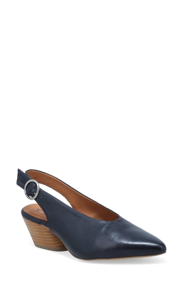 ミズムーズ レディース シューズ ヒール Miz Mooz Haven Slingback Pointed Toe Pump Black ブラック