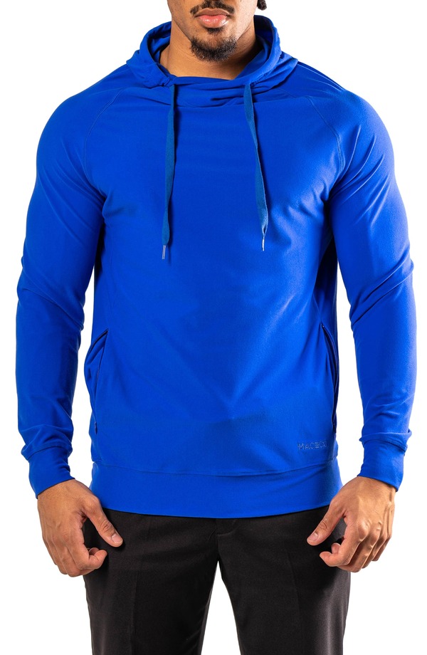 マセオ メンズ アウター パーカー・スウェット Maceoo Cassiopea79 Blue Hoodie Blue ブルー｜ReVida 店 22,896円