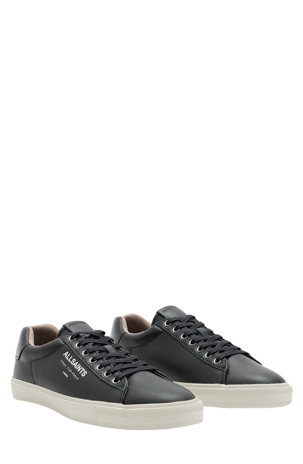オールセインツ メンズ シューズ スニーカー AllSaints Underground Low Top Sneaker Black ブラック