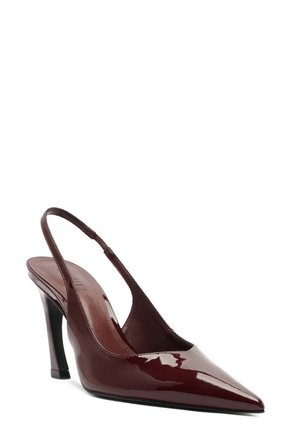 シュッツ レディース シューズ ヒール Schutz Lexi Slingback Pointed Toe Pump Vino