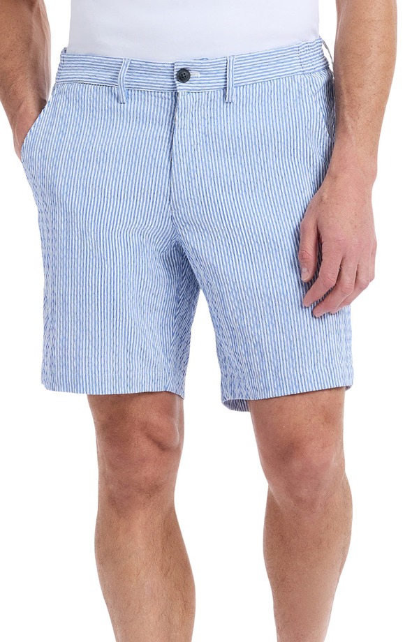 ロバートグラハム メンズ ボトムス ハーフパンツ・ショーツ ショートパンツ Robert Graham Fornillo Stripe Woven Shorts Navy ネイビー