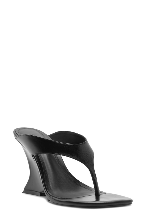 シュッツ レディース シューズ ヒール サンダル Schutz Maya Wedge Sandal Black ブラック