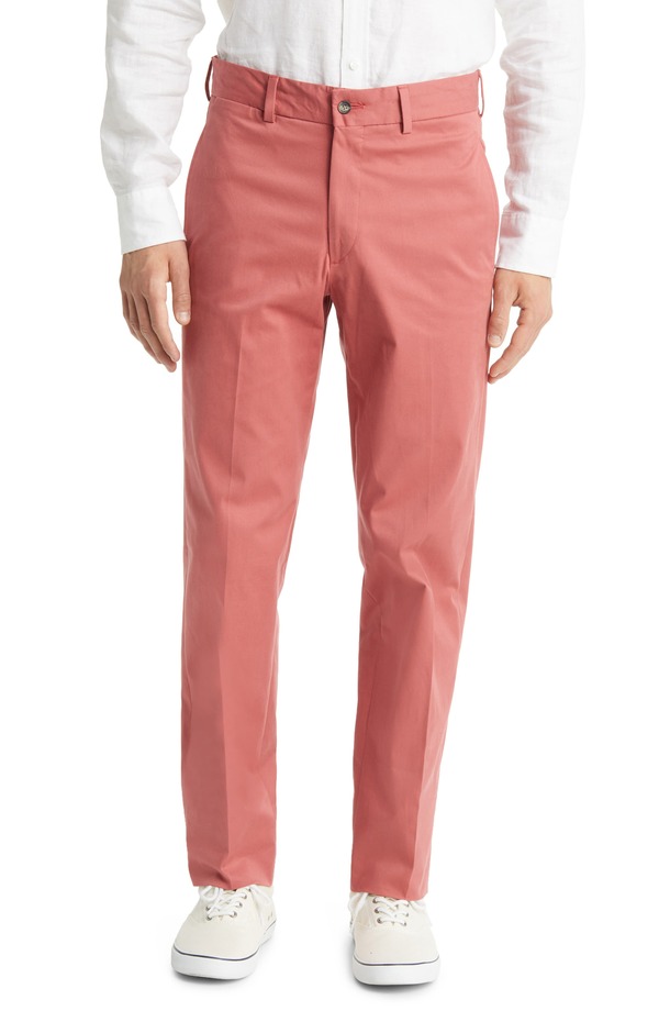ベール メンズ ボトムス カジュアルパンツ プリーツ Berle Charleston Khakis Pleated Chino Pants Charleston Brick