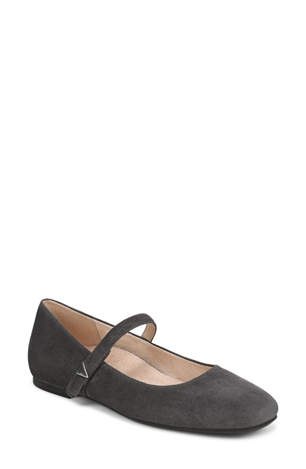 バイオニック レディース シューズ パンプス Vionic Alameda Mary Jane Flat Graphite Grey 黒鉛