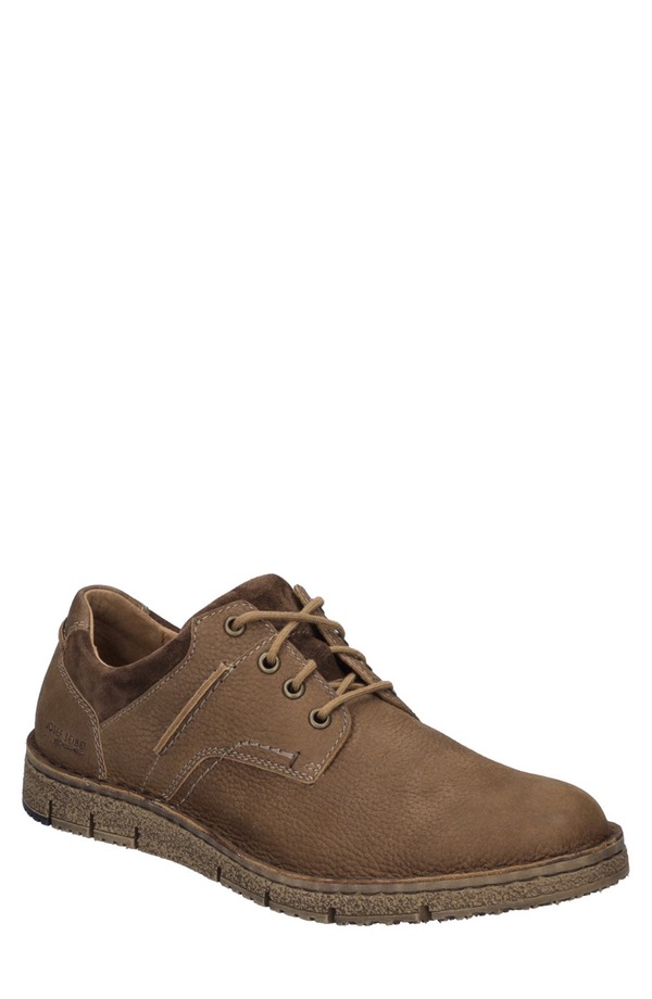 ジョセフセイベル メンズ シューズ オックスフォード Josef Seibel Ruben 02 Oxford Castagne